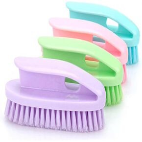 4Pcs Household Plastic Clothes Shoes Laundry Scrub Brushes Cleaning Tool