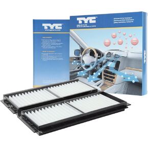 TYC 800198P Replacement Cabin Air Filter (Compatible with Ford F-150)