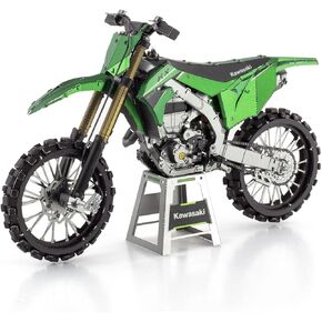 Metal Earth Premium Series Kawasaki KX450 Dirt Bike 3D Metal Model Kit Fascinations