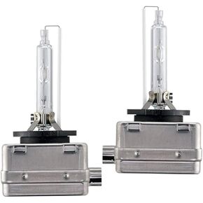 for 2008 2009 2010 2011 2012 2013 Jeep Grand Cherokee HID Headlights D1S Xenon Bulbs, 6000K Cool Bright White D1SC1 Replacement OEM Yellow Dim 4300K 35W Lights, 2-Pack