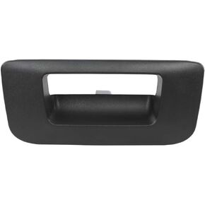 Tailgate Handle Bezel Compatible with Chevy Silverado/Fit for GMC Sierra 2007 2008 2009 2010 2011 2012 2013 2014 Black Textured 22755303 GM1916107