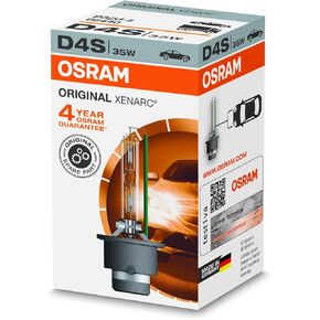 OSRAM XENARC ORIGINAL D4S HID, xenon headlight bulb, 66440, folding carton box (1 piece)