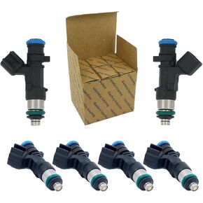 Fuel Injectors Compatible with Dodge Charger Avenger Grand Caravan Magnum Journey Challenger Stratus Nitro Chrysler 300 Pacifica Sebring 2.7L 3.5L 4.0L Replaces 0280158028 (6 pcs)