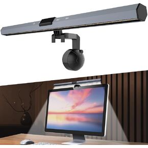 Computer Monitor Light Bar Universal LED Light Bar, USB Powered Screen Lamp Space Saving for Home Office，Computer Light with Dimmable Lamp，3-Color Mode Touch Control，Protect Eyesight in Kuwait
