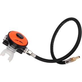 VGEBY Diving Regulator, Dive Snorkel 2nd Stage Regulator Explorer with Mouthpiece Diving Equipment Accessory Scuba Regulator Scuba Regulator
