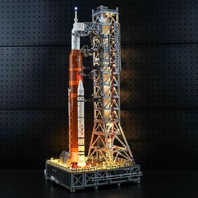 BrickBling LED Light for Lego 10341 NASA Artemis Space Launch System, Bricks Not Included (RC Version Light)