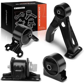 A-Premium Engine Motor Mount and Transmission Mount Kit Compatible with Mitsubishi Outlander 2008-2013 2.4L, Automatic Transmission, AWD, 4-PC Set, Replace# MN101573, MN184094