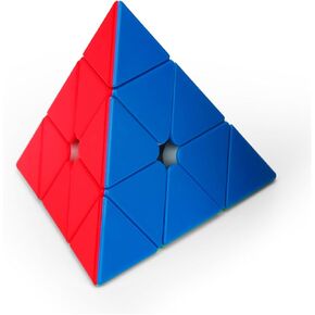 Moyu Meilong Pyraminx M 3x3 Magnetic Speed Cube Pyramid 3x3x3 Cube Magnets stickerless Standard Triangle Cube, Brain Teasers Gift for Kids & Puzzle Boxes Classic Game