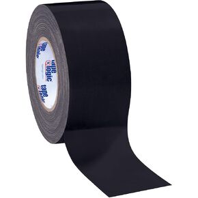 Discount Tag & Label Tape Logic Duct Tape, 10 Mil, 3" x 60 yds, Black, 16/Case