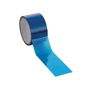 Caplugs SH-47896 1 Mil Thick Blue Polyester Tape - PC90-0250 Powder Coating, E-Coating, Anodizing and Other High-Temp Masking Applications - 1/4" x 72 yds, Blue (1 roll)
