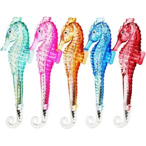 Abhay Creative Fish Pen Case,School Seahorse Pen Set,Cute Ocean Pen for Fish Party Supplies