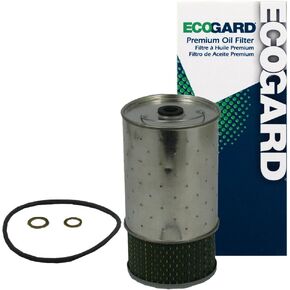 ECOGARD X39 Premium Cartridge Engine Oil Filter for Conventional Oil Fits Mercedes-Benz 300SDL 3.0L DIESEL 1986-1987, 300D 2.5L DIESEL 1990-1993, E300 3.0L DIESEL 1995, 300D 3.0L DIESEL 1987