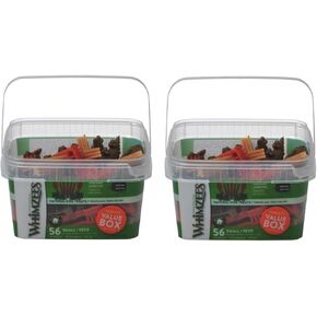 Whimzees Small Variety Dog Treats Container (2-Pack)