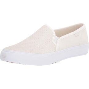 Keds Women's Double Decker Perf Suede Slip on Sneaker