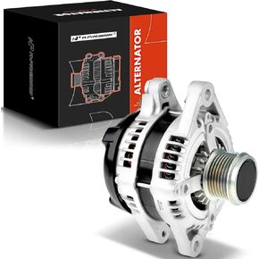 A-Premium Alternator Compatible with Toyota RAV4 2006 2007 2008, V6 3.5L, 12V 100A 7-Groove Pulley Clockwise, Replace# 104210-4740, 27060-31090