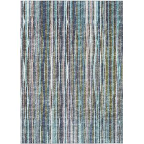 Addison Rugs Waverly 2'3" x 7'6" AWA31 Brown Indoor Outdoor Hallway Runner Rug, Stain Resistant Carpet for Bathroom, Laundry Room, Easy Clean, Machine Washable, Non Shedding, Living Room, Dining Room