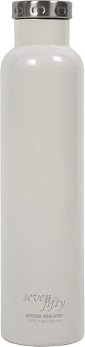 FIFTY/FIFTY Wine Growler Water Bottle, Narrow Mouth, Seven Fifty, 750ml/25 oz, Rose Gold in Saudi Arabia