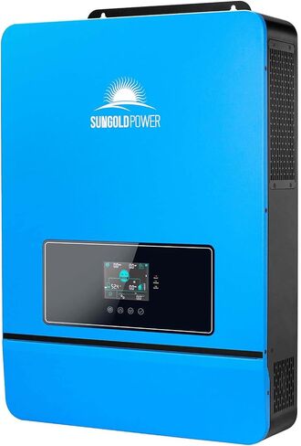 SUNGOLDPOWER 10000W 48V Hybrid Inverter, Built-in 2 MPPT Solar Controllers, Max 200A Battery Charging, AC Input/Output 120V/240V(settable),Pure Sine Wave Inverter(Parallel/WiFi/BMS COMM) UL1741 in Saudi Arabia