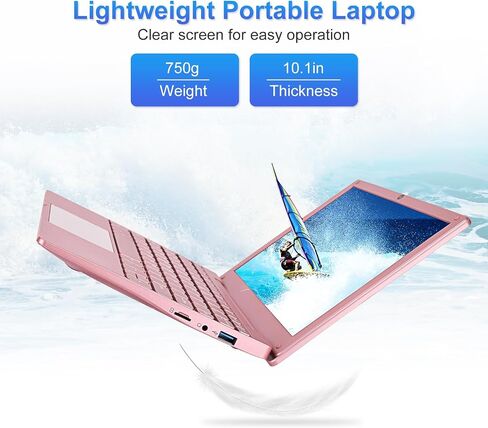 Mini Laptop,10.1Inch 8GB RAM 128GB SSD,IPS Display with Intel Celeron N4020 Processor (up to 2.8Ghz),Lightweight and Powerful with Windows 11 OS Small Computer. (Iron Gray) in Saudi Arabia