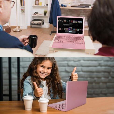Mini Laptop,10.1Inch 8GB RAM 128GB SSD,IPS Display with Intel Celeron N4020 Processor (up to 2.8Ghz),Lightweight and Powerful with Windows 11 OS Small Computer. (Iron Gray) in Saudi Arabia