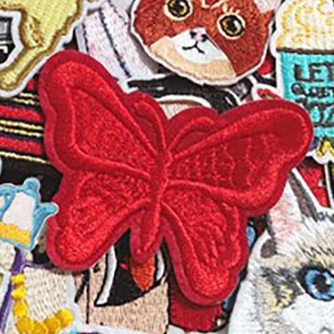 50PCS Random Assorted Styles Funny Patch Repair Embroidered Appliques Sew on Patches Embroidered Patches Iron on Patches for Clothes for Dress Hat Jeans DIY Accessories in Saudi Arabia