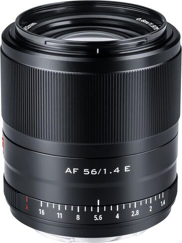 VILTROX 56mm F1.4 f/1.4 Autofocus E Lens for Sony E Mount a6300 a6400 a6500 a6600 a7 a7S a7c a7Ⅱ a7RⅡ a7SⅢ a7Ⅲ a7RⅢ a7RⅣ in Saudi Arabia