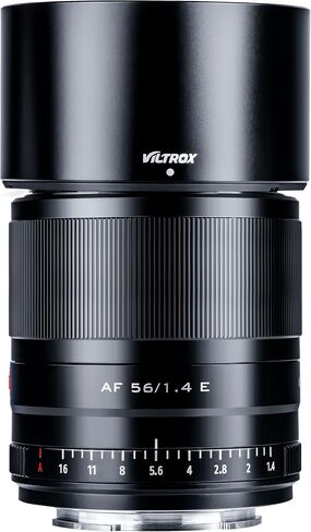 VILTROX 56mm F1.4 f/1.4 Autofocus E Lens for Sony E Mount a6300 a6400 a6500 a6600 a7 a7S a7c a7Ⅱ a7RⅡ a7SⅢ a7Ⅲ a7RⅢ a7RⅣ in Saudi Arabia