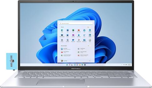 ASUS Vivobook 17X Home & Business Laptop (Intel i9-13900H 14-Core، 16GB RAM، 1TB SSD، Intel Iris Xe، 17.3 بوصة 60 هرتز Full HD (1920x1080)، بصمة الإصبع، واي فاي، بلوتوث، Win 11 Home) مع Dockztorm Hub in Saudi Arabia