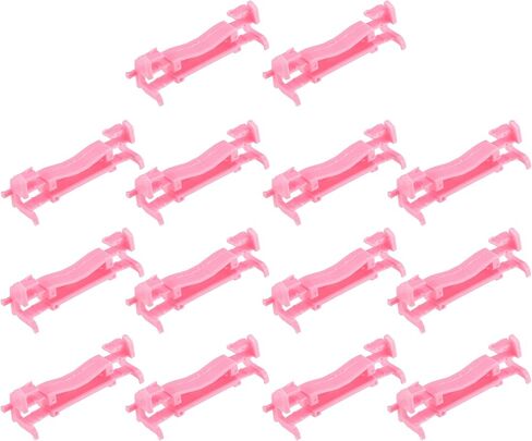 مشابك تثبيت لقطرات الماء رقم 7403A143/7403A289 - مشابك تثبيت سقف السيارة - لسيارة ميتسوبيشي أوتلاندر 2013-2023 بلاستيك وردي - 14 قطعة in Kuwait