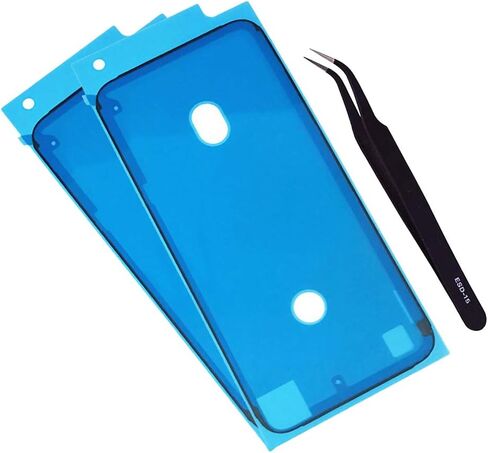 لاصق مانع للتسرب للشاشة مقاوم للماء (4 قطع) لهاتف iPhone 7Plus 8Plus، إطار أمامي لشاشة LCD وشريط لاصق مقطوع مسبقًا، جزء بديل لاصق لهاتف iPhone 7plus/8plus in Saudi Arabia