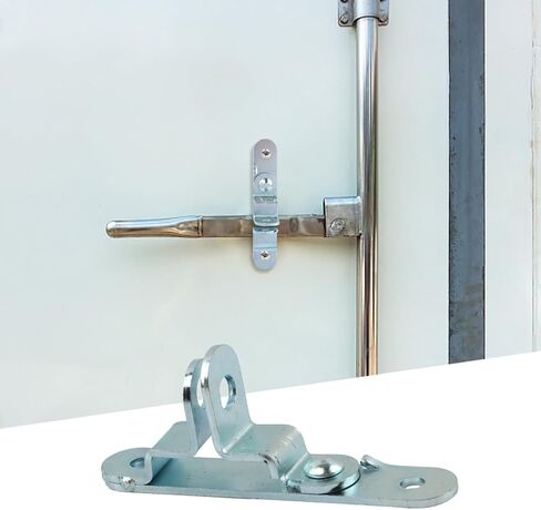 Enclosed Trailer Door Latch,2PCS Cargo Trailer Door Latch, Cargo Trailer Hasp for Enclosed Cargo Trailer Door Latch with Screw Nut Gasket and D Ring Mounting Firmware in Saudi Arabia