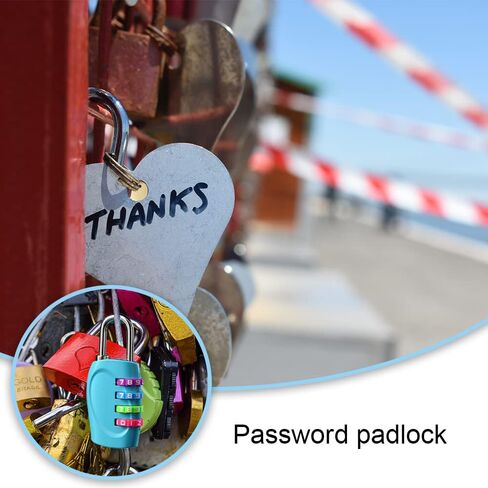 2 أقفال مكونة من 4 أرقام، أقفال مجمعة قابلة لإعادة التشكيل، أقفال للأمتعة الثقيلة، خزائن لموظفي المدرسة في صالة الألعاب الرياضية in Kuwait