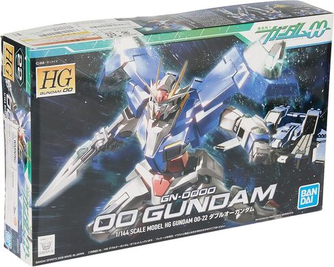 Bandai Hobby #22 00 Gundam HG, Bandai Double Zero Action Figure in Saudi Arabia