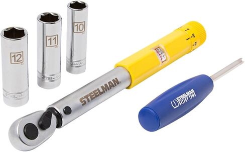 Steelman TPMS Sensor Maintenence Set, 40-inch-lb Torque Driver and Tommy Bar, 2-piece Set in Saudi Arabia