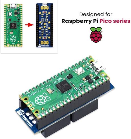 sb components Pico Dual Channel Relay HAT 2 Channel Relay Board for Raspberry Pi Pico in Saudi Arabia