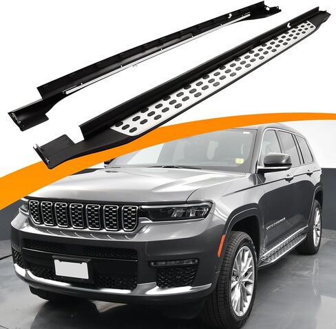 لوحات الجري Snailfly بخطوات جانبية مناسبة لـ 2021-2025 Jeep Grand Cherokee L 3-Row in Kuwait