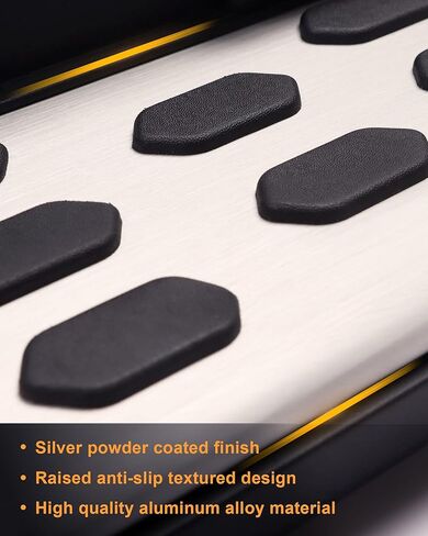 لوحات الجري Snailfly بخطوات جانبية مناسبة لـ 2021-2025 Jeep Grand Cherokee L 3-Row in Kuwait