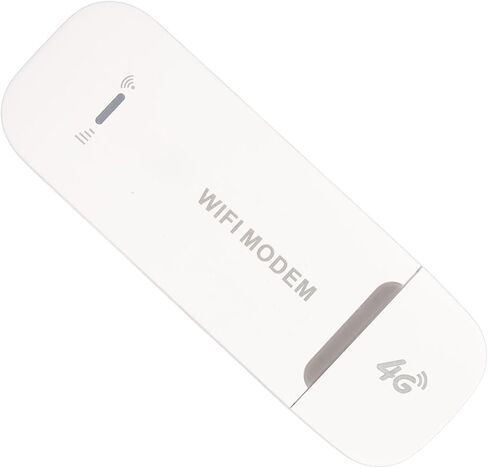 4G WiFi Router, Wireless LTE Router High Speed Plug and Play USB Power 150Mbps for Family (White) in Saudi Arabia