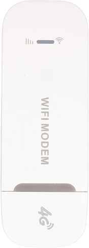 4G WiFi Router, Wireless LTE Router High Speed Plug and Play USB Power 150Mbps for Family (White) in Saudi Arabia