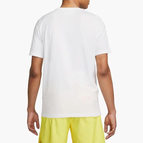 Nike Sportswear Men's Graphic Beach T-Shirt (US, Alpha, Medium, Regular, Regular, White) in Saudi Arabia