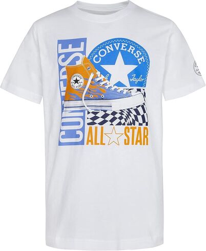 Converse Boy's Kicks All Star Graphic Tee (Big Kids) in Saudi Arabia