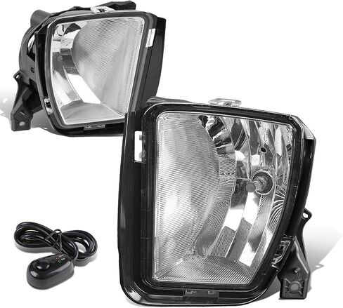 DNA MOTORING FL-ZTL-807-AM Front Bumper Fog Light Driver & Passenger Side Enhance visibility [Compatible with 13-18 Ram 1500] in Saudi Arabia
