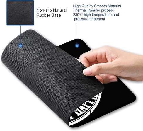 Dog Paw Mouse Pad Black Dog Paw Print and red Love Star Pattern on White Background Decor Gaming Mouse Pad Rectangle Non-Slip Rubber Mousepad for Computers Laptop 7.9x9.5 Inches in Saudi Arabia