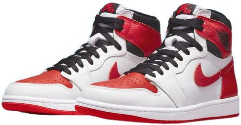 Jordan AIR Mens Air 1 Retro High OG 555088 161 Heritage - Size 8.5 in Saudi Arabia
