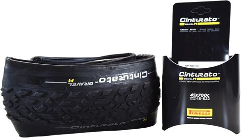 إطار دراجة Pirelli Cinturato Gravel M 45-622 (700 x 45c) - تصميم خاص بالحصى للأسطح المتنوعة - مركب SpeedGRIP لأداء فائق in Kuwait