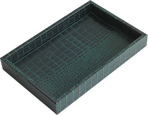 Valet Tray, Leather Tray, Elegant Key Jewelry Organizer, Desktop Organizer, Serving Tray, Yacht Accessories (Matte Camel, Large) in Saudi Arabia