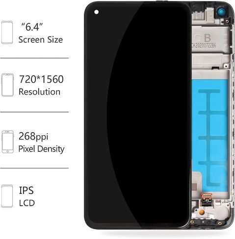 for Samsung A11 Screen Replacement [US Version] for Samsung Galaxy A11 LCD SM-A115U S115DL A115A A115W Display Touch Screen Digitizer Assembly Kit +Tools (Not A115F A115M) (Black no Frame, 161.5MM) in Saudi Arabia