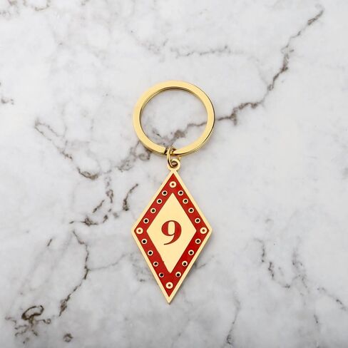 CENWA Fraternity Greek Number Keychain Line Number Keychain Friendship Gift for Men in Saudi Arabia