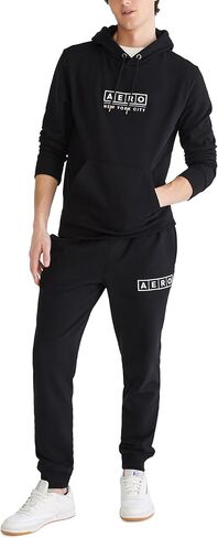AEROPOSTALE Men's Aero Logo Fleece Jogger Pant in Kuwait