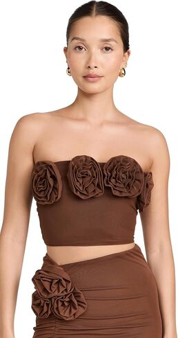 بلوزة Este Tube للسيدات مع زهور in Kuwait